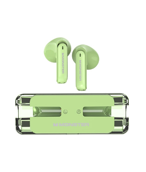 iShopping - Monster Airmars TWS Gaming Earphones Green (XKT08)