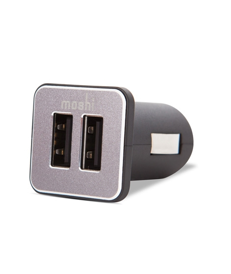 iShopping - Moshi Car Charger Duo 2 Port Car Charger Black (99MO022007)