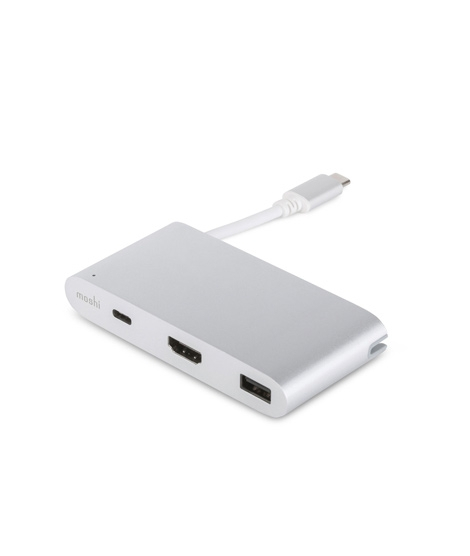 iShopping - Moshi USB-C Multiport Adapter Silver (99MO084204)