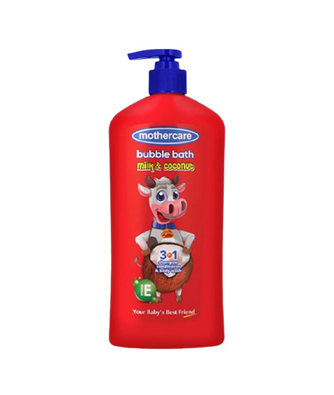 iShopping - Mothercare Bubble Bath 3 in 1 Shampoo Milk/Coconut - 550ml