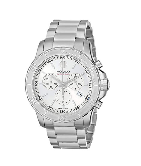 iShopping - Movado Series 800 Men's Watch Silver (2600111)