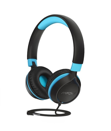 iShopping - Mpow CHE1 Wired Headphones For Kids Blue