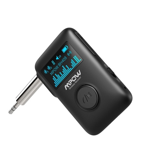 iShopping - Mpow Wireless Music Receiver Black (BH408A)