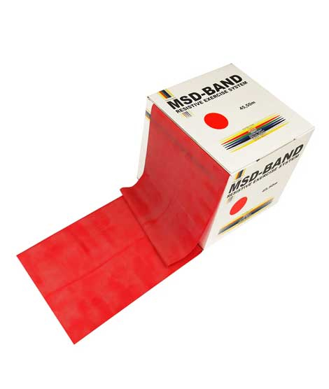 iShopping - Aair Medicals Msd Band Roll 45.5m Medium Red