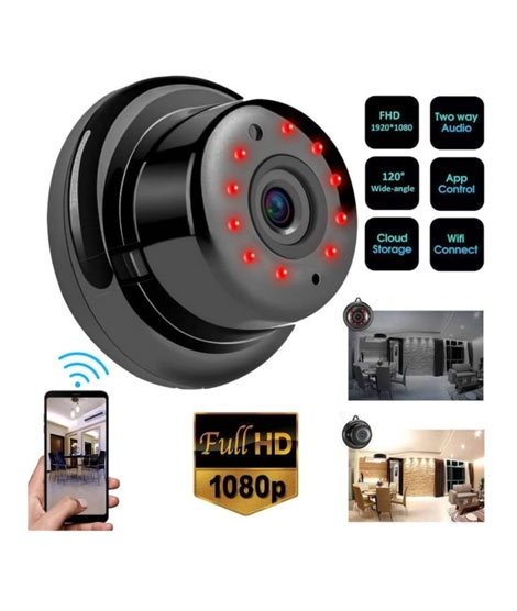 iShopping - Muzamil Store Ir Mini 1080p Hd Wifi Camera (V380) 