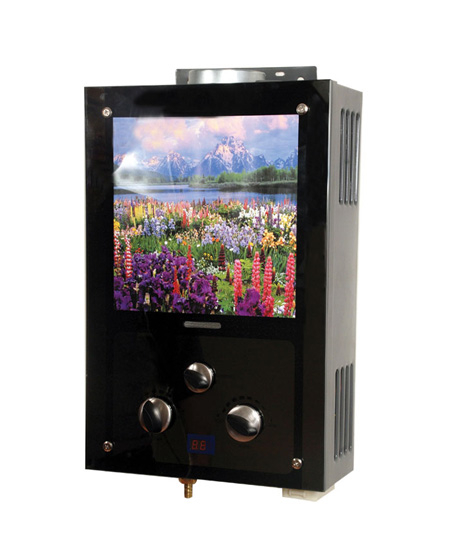 iShopping - Nasgas Crystal Series Gas Geyser 8 Litre (DG-8L)