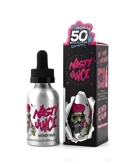 iShopping - Nasty Juice Wicked Haze 3mg Nicotine Vape Flavor 50ml