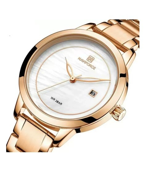 iShopping - Naviforce Elegant Edition Ladies Watch Golden (NF-5008-2)