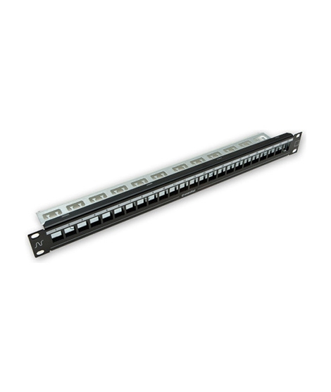 iShopping - Nexans Essential 24 Keystone Patch Panel Black (N521.660BK)