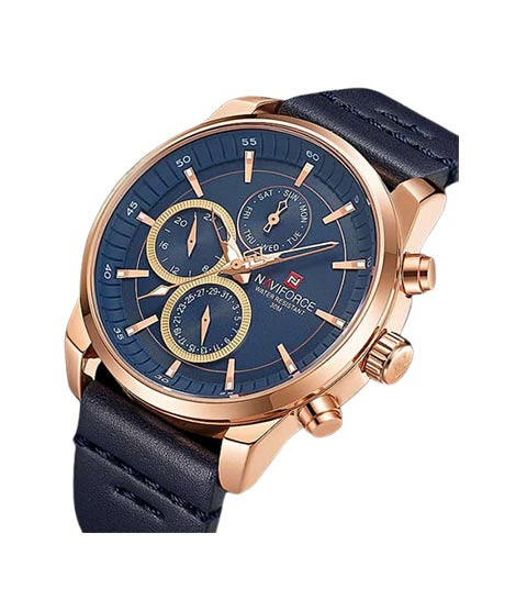 iShopping - Naviforce Chronograph Edition Watch For Men - Blue (NF-9148-3)