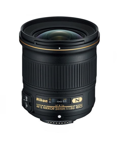 iShopping - Nikon AF-S Nikkor 24mm f/1.8G Lens (R1420)