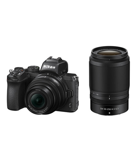 iShopping - Nikon Z 50 Mirrorless Camera With 16-50mm & 50-250mm Lenses