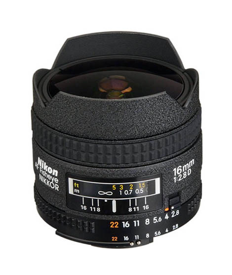 iShopping - Nikon AF Fisheye-Nikkor 16mm f/2.8D Lens