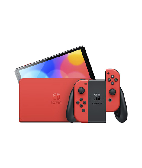 iShopping - Nintendo Switch Oled N-Switch Console Neon Blue And Neon Red set