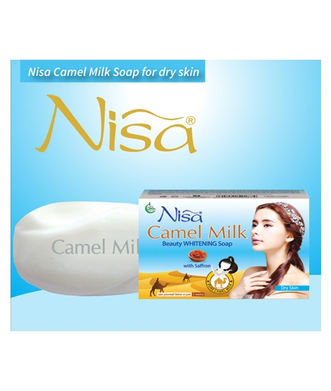 iShopping - Nisa Camel Milk Beauty Whitening Soap For Dry Skin 110gm