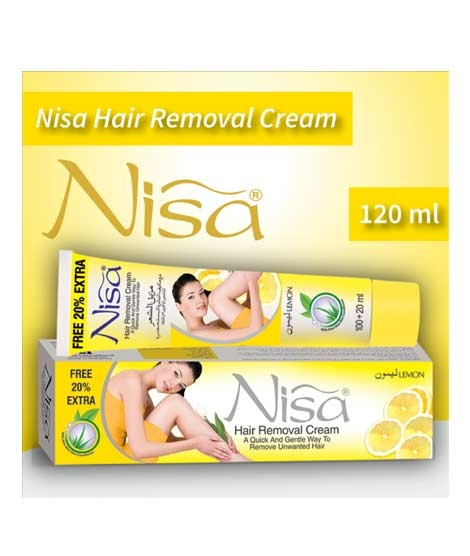 iShopping - Nisa Hair Removal Cream Lemon 120ml
