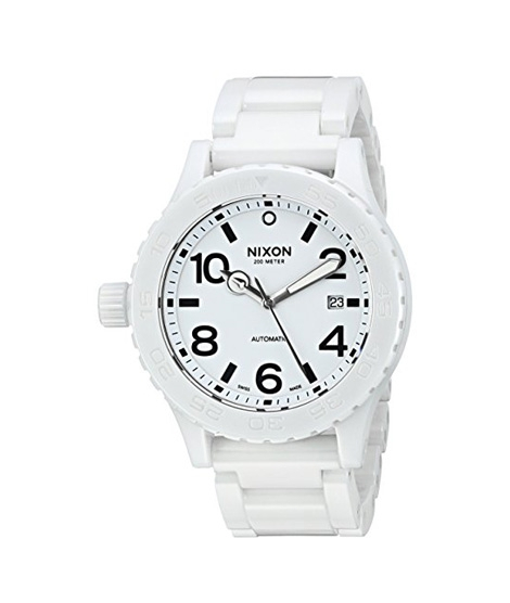iShopping - Nixon Ceramic 42-20 Automatic Men's Watch White (A148-126)
