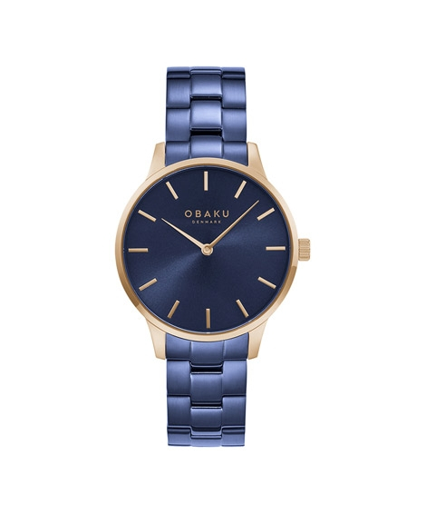 iShopping - Obaku Lyng Bahama Men's Watch Blue (V247GXVLSL)