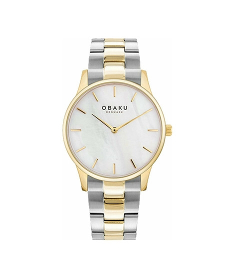 iShopping - Obaku Lyng Lille Cider Women's Watch Two Tone (V247LXGWSF)