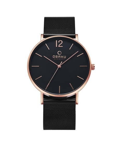 iShopping - Obaku Mark Men's Watch Black (V197GXVBMB)