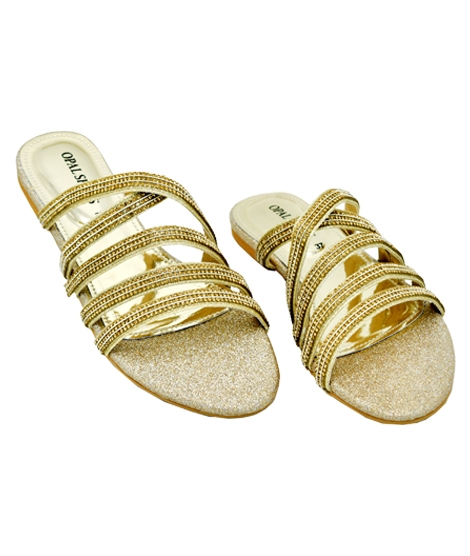 iShopping - Opal Formal Slipper For Women Golden (SP-145)