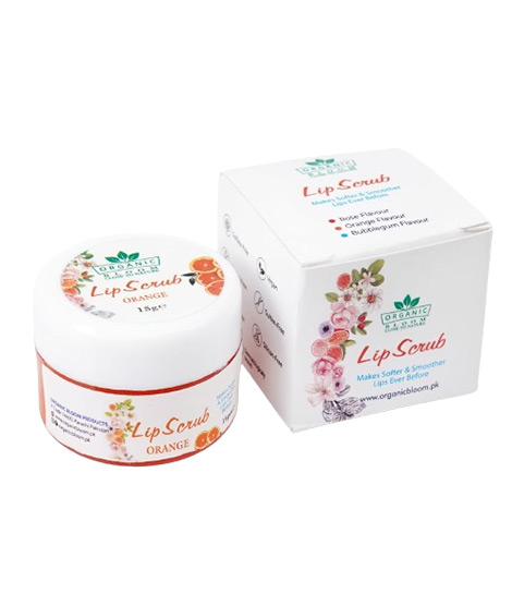 iShopping - Organic Bloom Orange Lip Scrub - 15g