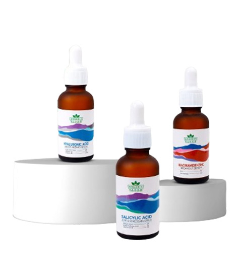 iShopping - Organic Bloom Serums Bundle For Ance and Open Pores (Pack Of 3)