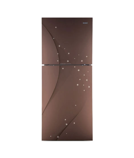 iShopping - Orient Crystal 350 Freezer-on-Top Refrigerator 13 Cu Ft Brown