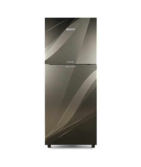 iShopping - Orient Marvel 350I Inverter Freezer-on-Top Refrigerator 13 Cu Ft Grey