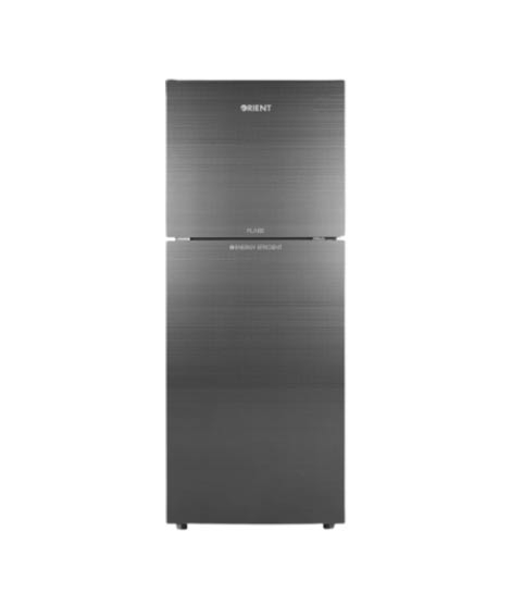 iShopping - Orient Flare 330I Freezer-On-Top Inverter Refrigerator 12 Cu Ft Radiant Grey