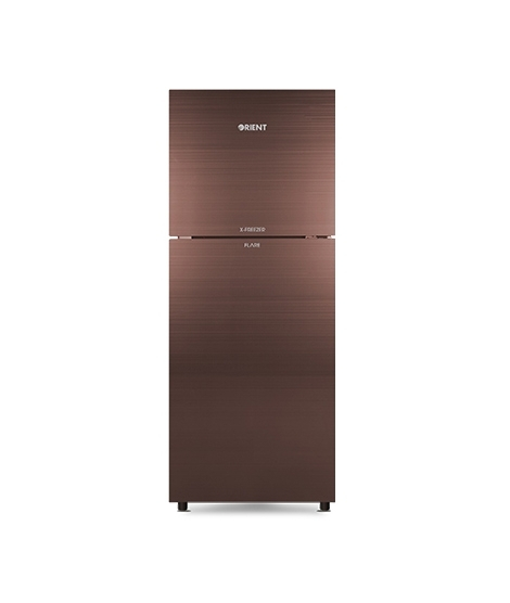 iShopping - Orient Flare 280 Glass Door Freezer-on-Top Refrigerator 11 Cu Ft Lilac