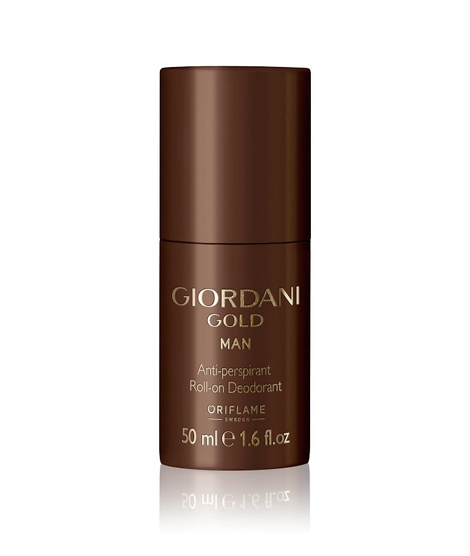 iShopping - Oriflame Sweden Giordani Gold Man Anti-Perspirant Roll On Deodorant 50ML (32176)