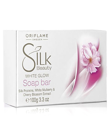 iShopping - Oriflame Sweden Silk Beauty White Glow Soap Bar (22715)