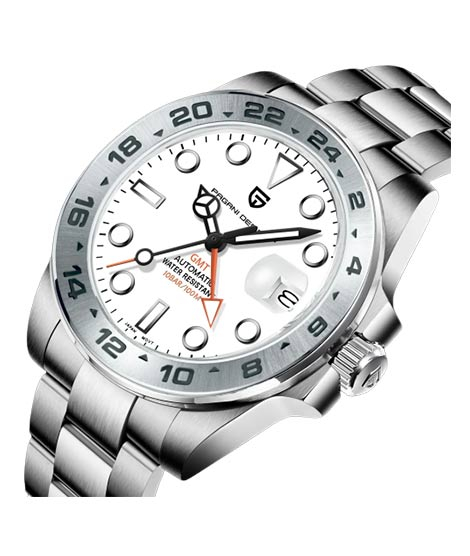 iShopping - Pagani Design Automatic Edition Watch For Men's Silver (pd-1682-1)