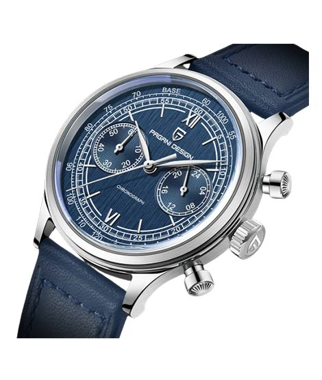 iShopping - Pagani Design Chronograph Edition Watch For Men's Navy Blue (pd-1739-1)