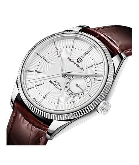 iShopping - Pagani Design Exclusive Edition Watch For Men's Brown (pd-1689-2)