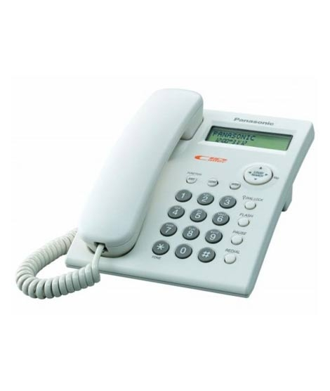 iShopping - Panasonic CLI Telephone White (KX-TS C11)