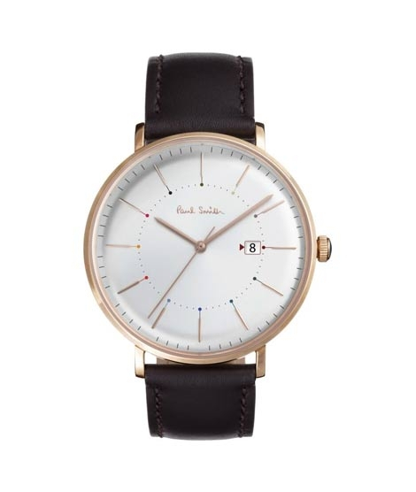 iShopping - Paul Smith Track Leather Men's Watch Black (P10082)