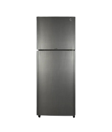 iShopping - PEL Life Pro Freezer-on-Top Refrigerator 15 Cu Ft (PRLP-22250)-Metallic Grey