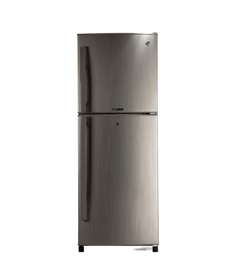 iShopping - PEL Arctic Fresh Freezer-on-Top Refrigerator Metallic Silver Grey 8 Cu Ft (PRAF-2350)