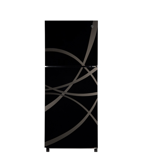 iShopping - PEL Desire Freezer-on-Top Refrigerator Abstract Black 11 Cu Ft (PRGD-6350)
