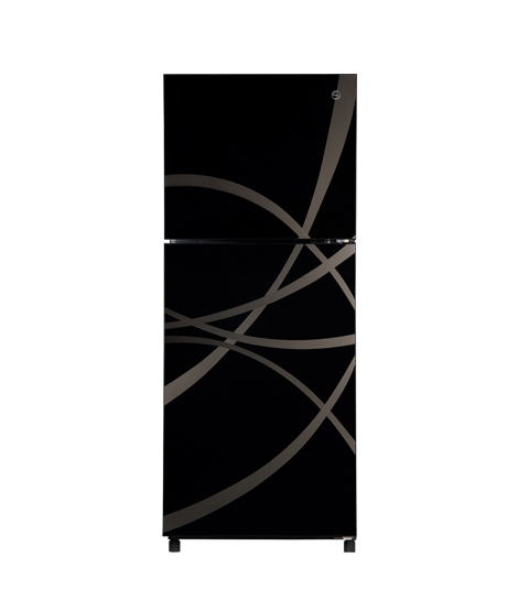 iShopping - PEL Desire Freezer-on-Top Refrigerator Abstract Black 13 Cu Ft (PRGD-20150)