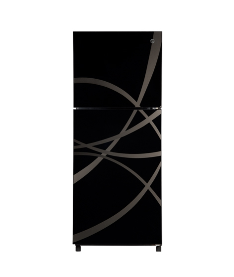 iShopping - PEL Desire Freezer-on-Top Refrigerator Abstract Black 8 Cu Ft (PRGD-2350)