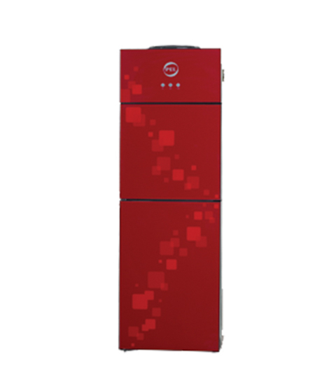 iShopping - PEL Desire Glass Door Water Dispenser Red (PWD-110-RBS)