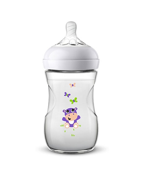 iShopping - Philips Avent Natural Baby Bottle 260ml Hippo (SCF627/42)