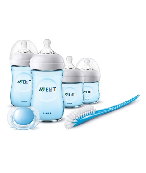 iShopping - Philips Avent Newborn Natural Starter Set Blue (SCD290/14)