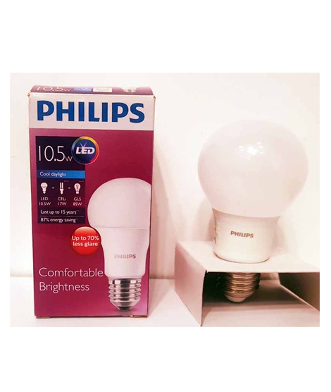 iShopping - Philips LED Bulb 10.5-85W E27 6500K 220-240V 1PF/10
