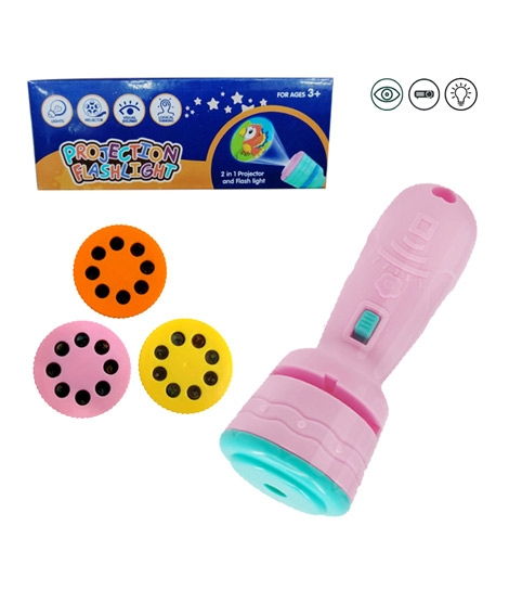 iShopping - Planet X 2 in 1 Projctor & Flash Light Torch For Kids (PX-11446)