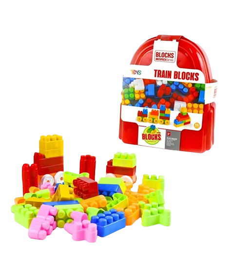 iShopping - Planet X Backpack Series Train Blocks For Kids (PX-11662)
