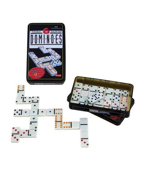 iShopping - Planet X Dominoes Board Game Tin Pack (PX-9381)